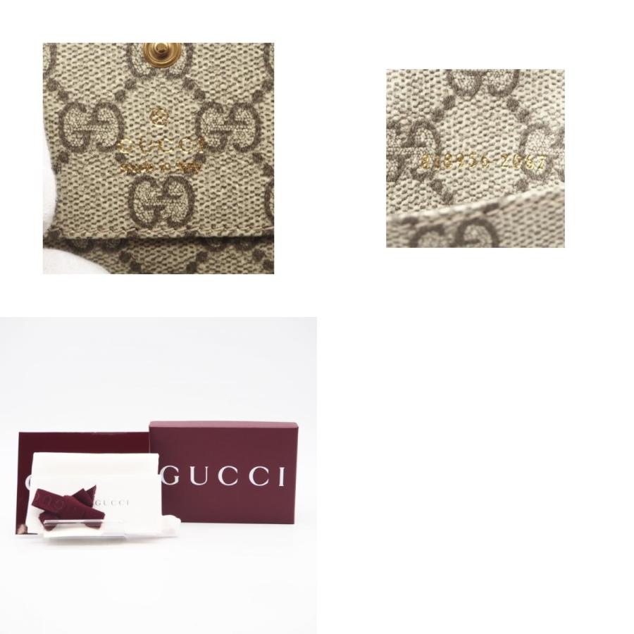 ★3日以内返品可★ 美品 GUCCI グッチ GGエンブレム GG ファブリック カードケース 818956 カードケース | GUCCI | 09