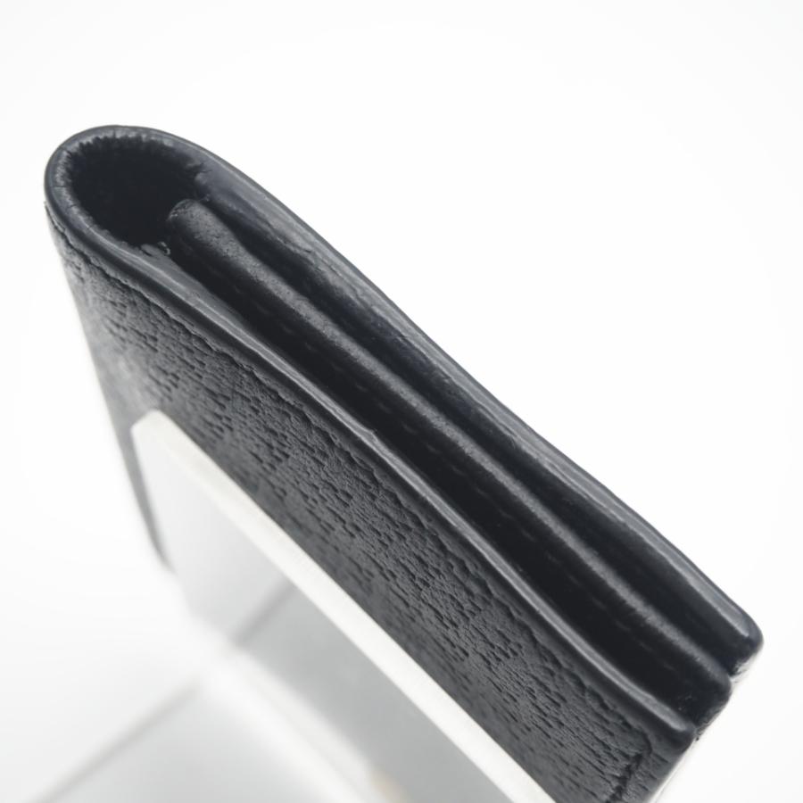★3日以内返品可★ 美品 GUCCI グッチ ダブルG レザー カードケース 428737 カードケース ブラック レザー メンズ | GUCCI | 06