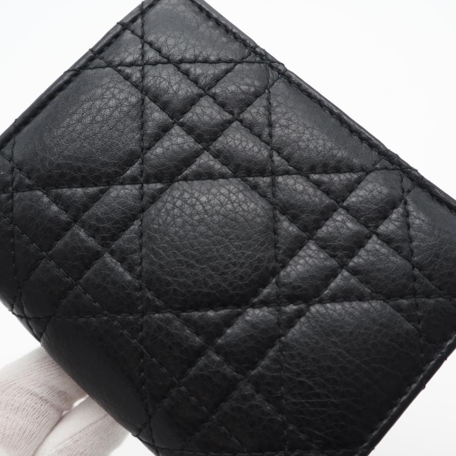 ★3日以内返品可★ 美品 Dior ディオール カナージュ カーフスキン Dior Caro Saffron ウォレット ミニ |  | 03