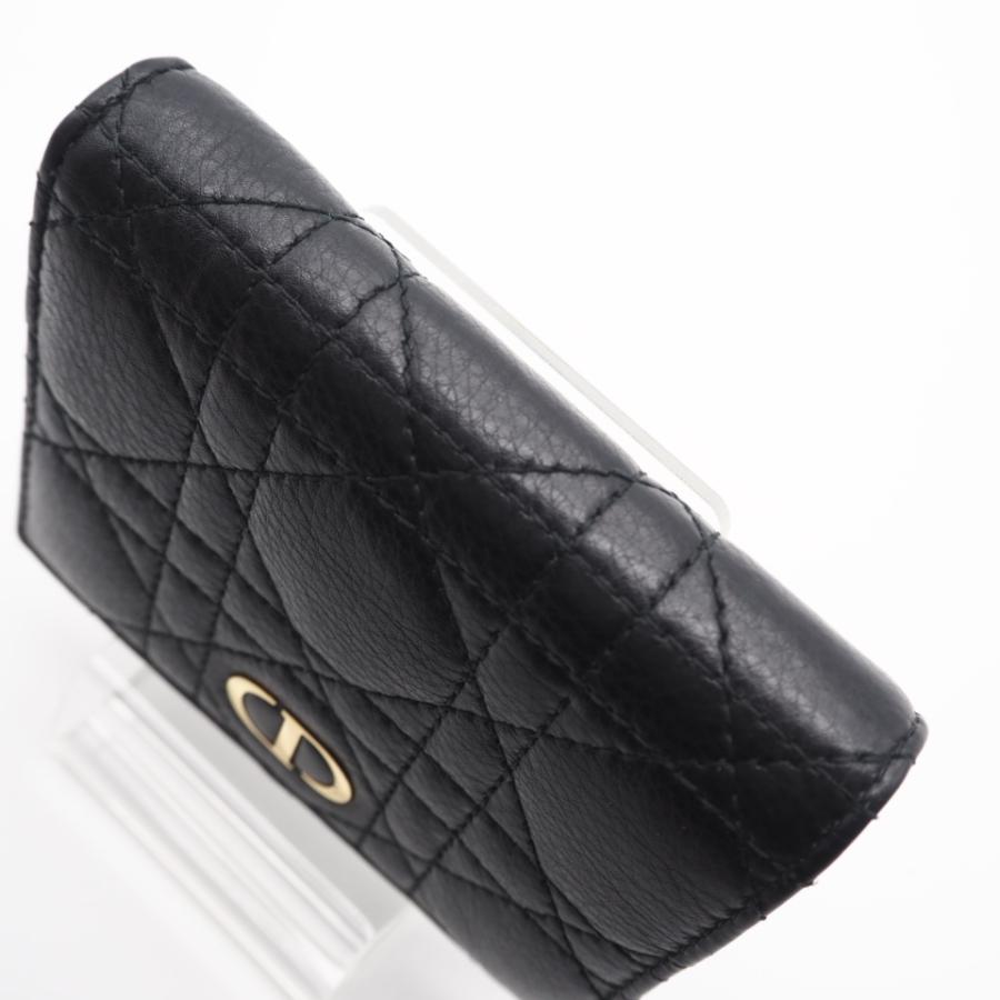 ★3日以内返品可★ 美品 Dior ディオール カナージュ カーフスキン Dior Caro Saffron ウォレット ミニ |  | 04