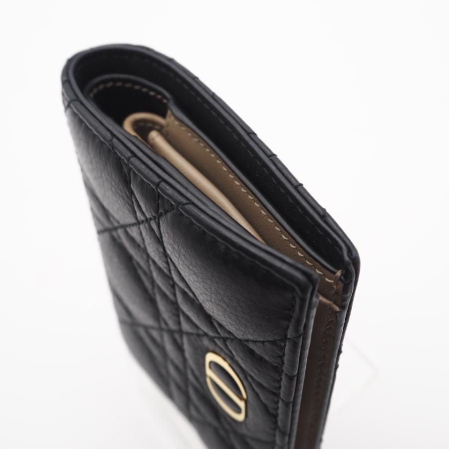 ★3日以内返品可★ 美品 Dior ディオール カナージュ カーフスキン Dior Caro Saffron ウォレット ミニ |  | 06