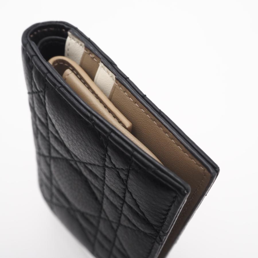 ★3日以内返品可★ 美品 Dior ディオール カナージュ カーフスキン Dior Caro Saffron ウォレット ミニ |  | 07