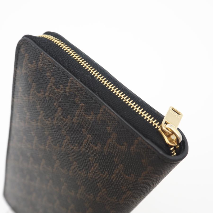 ★3日以内返品可★ 美品 CELINE セリーヌ トリオンフキャンバス ラージ ジップウォレット 10B552BQ3 長財布 | CELINE | 06