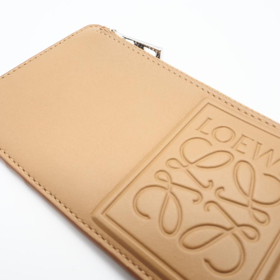 ★3日以内返品可★ 未使用 LOEWE ロエベ LOEWEアナグラム サテンカーフ コインカードホルダー C565Z40X05 | LOEWE | 03