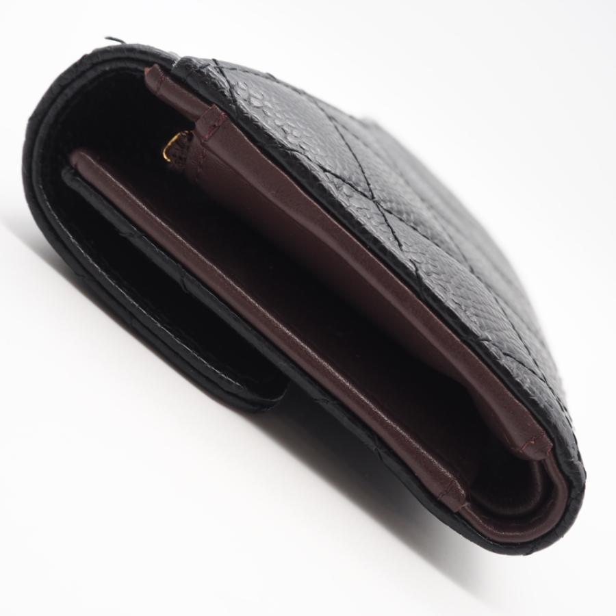 ★3日以内返品可★ 美品 CHANEL シャネル キャビアスキン マトラッセ コンパクトウォレット AP0232 三つ折り財布 | CHANEL | 05