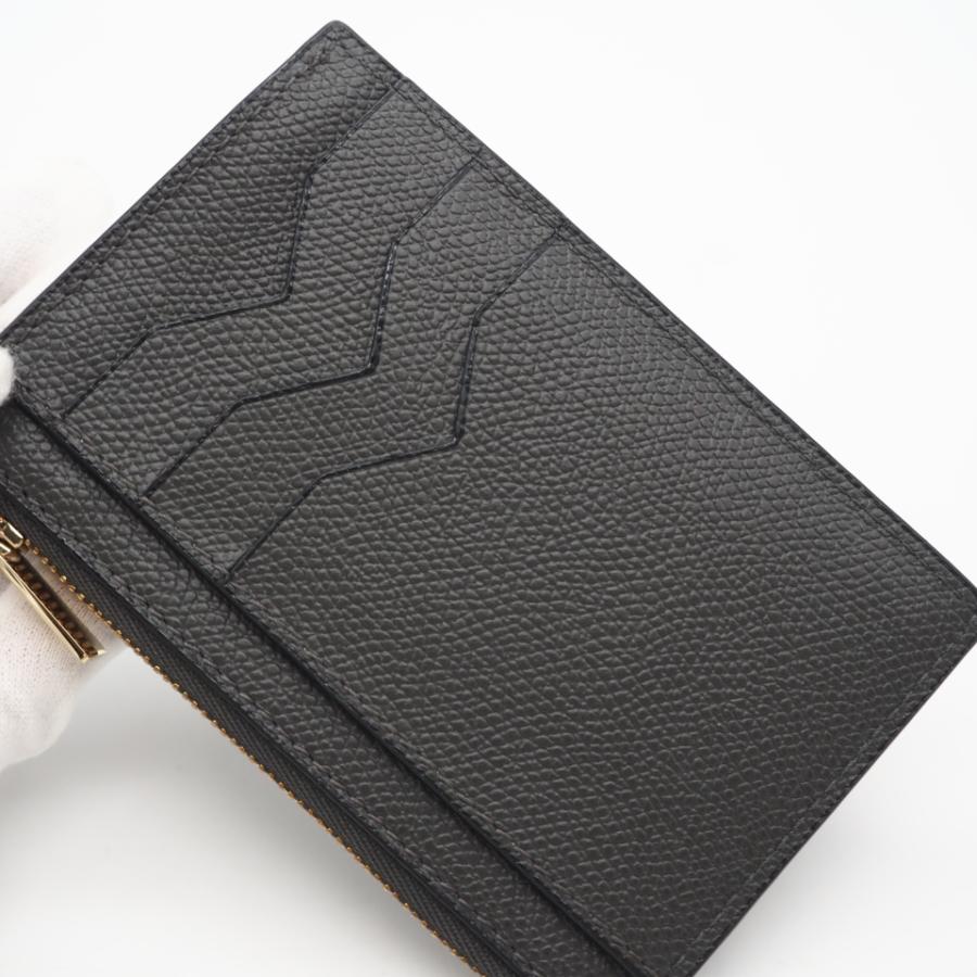 ★3日以内返品可★ 未使用 Valextra ヴァレクストラ ミルプンテカーフレザー ジッパー付きカードホルダー 3CC | Valextra | 03