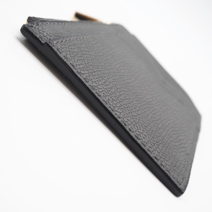 ★3日以内返品可★ 未使用 Valextra ヴァレクストラ ミルプンテカーフレザー ジッパー付きカードホルダー 3CC | Valextra | 07