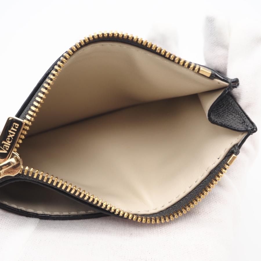 ★3日以内返品可★ 未使用 Valextra ヴァレクストラ ミルプンテカーフレザー ジッパー付きカードホルダー 3CC | Valextra | 08