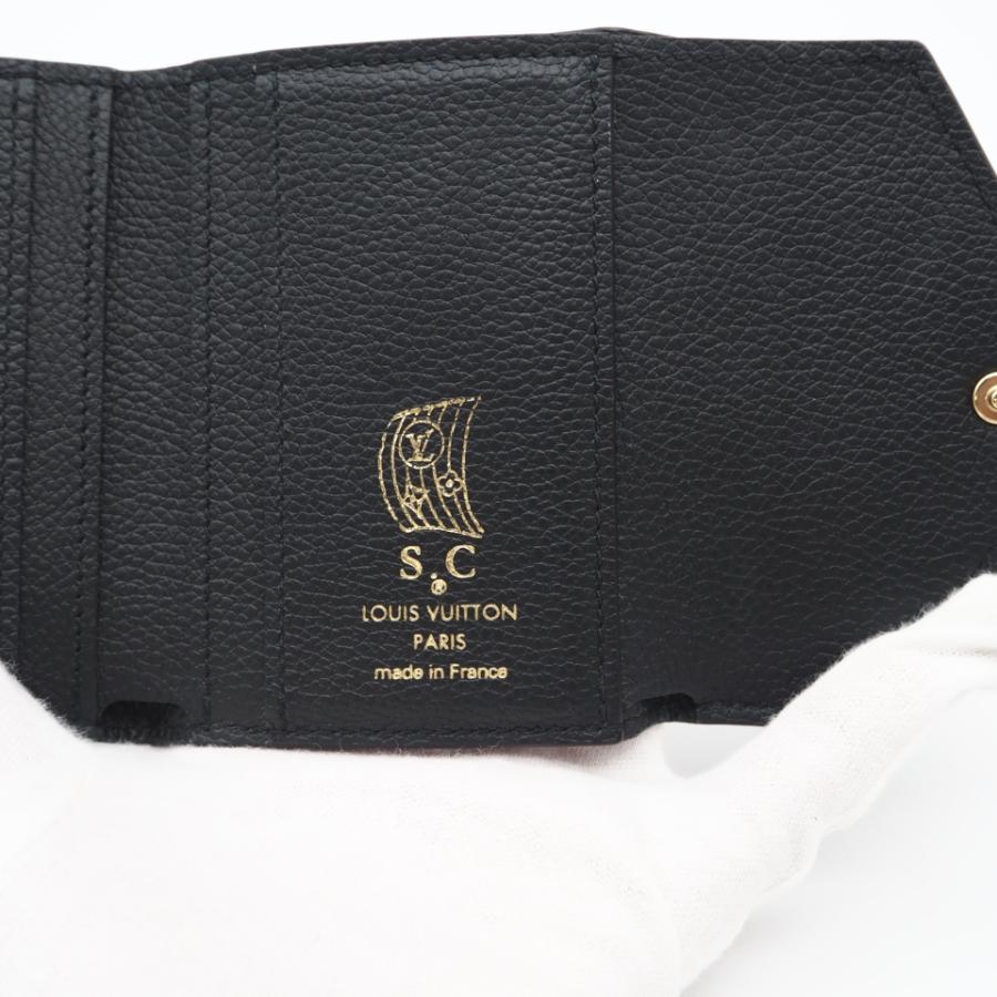 ★3日以内返品可★ 美品 LOUIS VUITTON ルイ・ヴィトン アンプラント ポルトフォイユゾエ ノワール M62935 | LOUIS VUITTON | 08