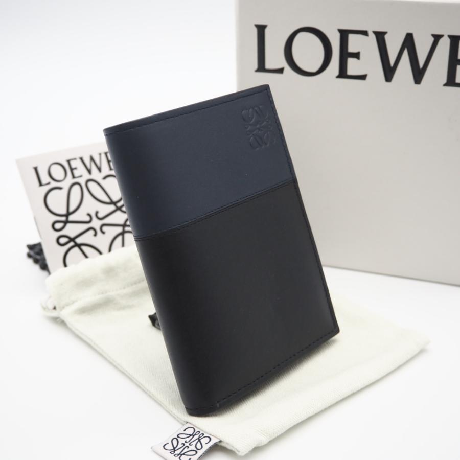 ★3日以内返品可★ 美品 LOEWE ロエベ シャイニーカーフ スリム コンパクト ウォレット C568W73X01 | LOEWE