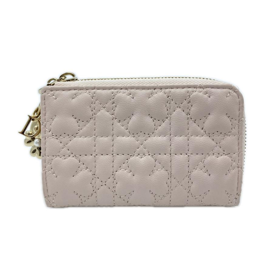 ☆3日以内返品可☆ 極美品 Dior ディオール カナージュ ラムスキン
