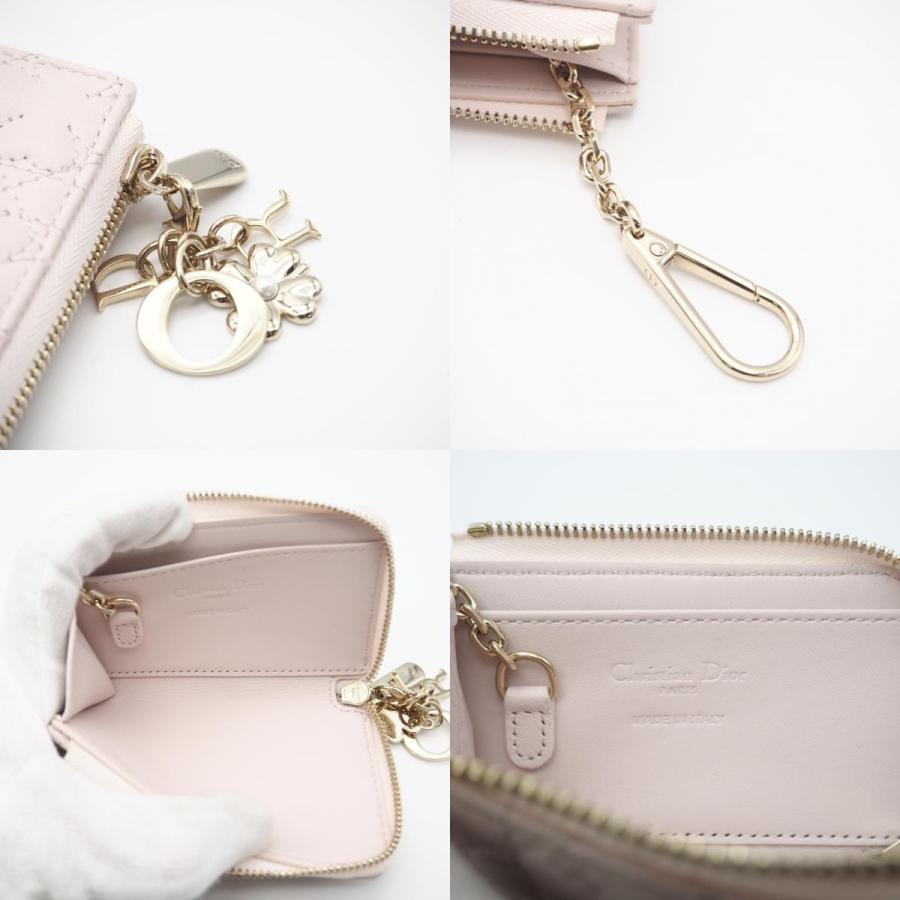 ☆3日以内返品可☆ 極美品 Dior ディオール カナージュ ラムスキン