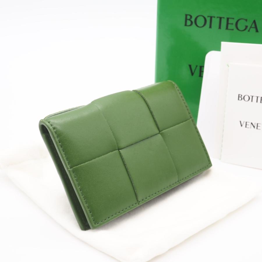 ★3日以内返品可★ 極美品 BOTTEGAVENETA ボッテガヴェネタ カーフスキン カセット フラップカードケース | 