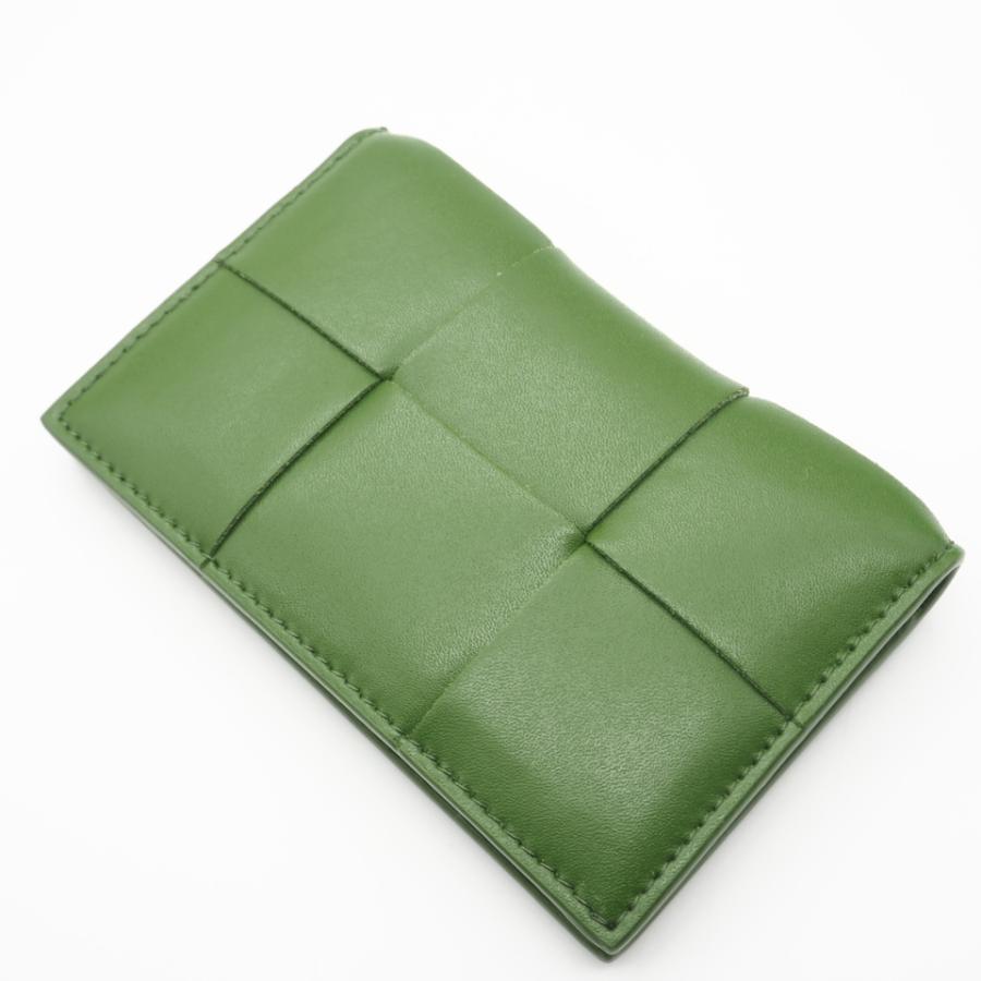 ★3日以内返品可★ 極美品 BOTTEGAVENETA ボッテガヴェネタ カーフスキン カセット フラップカードケース |  | 02