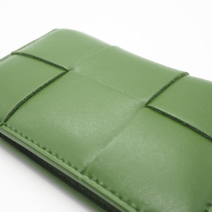 ★3日以内返品可★ 極美品 BOTTEGAVENETA ボッテガヴェネタ カーフスキン カセット フラップカードケース |  | 03