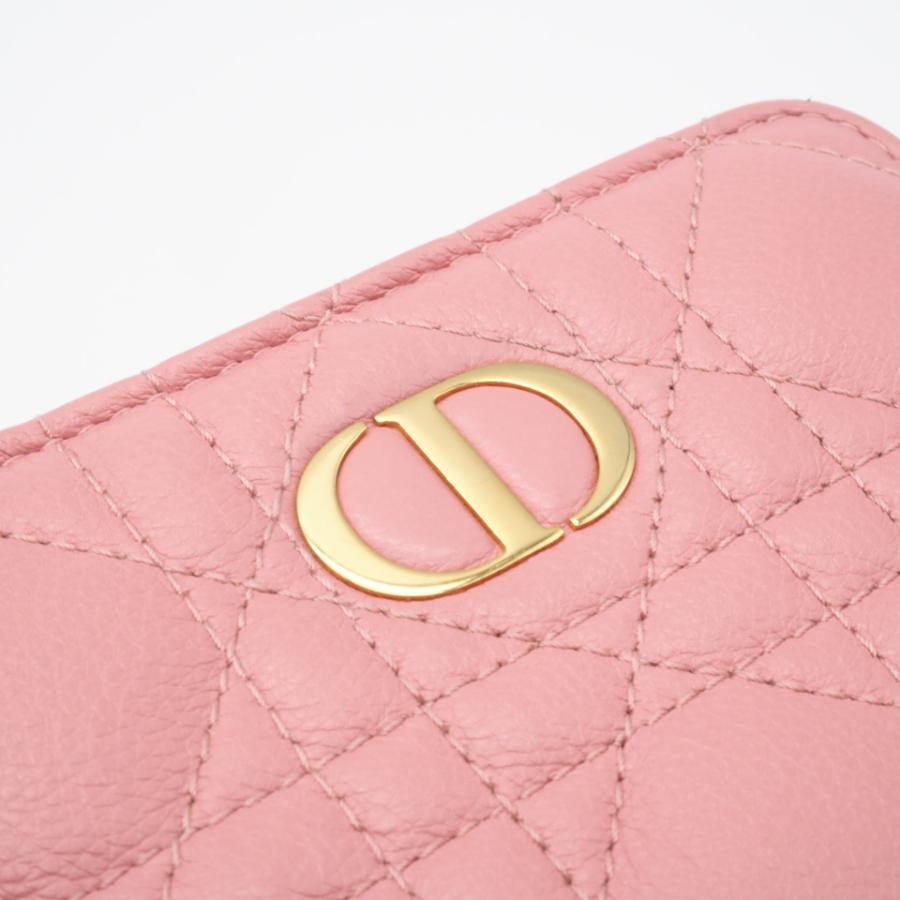 Dior Caro Scarlet ウォレット　カナージュ カーフスキン S5032UWHCM81B_SBG_E01?$
