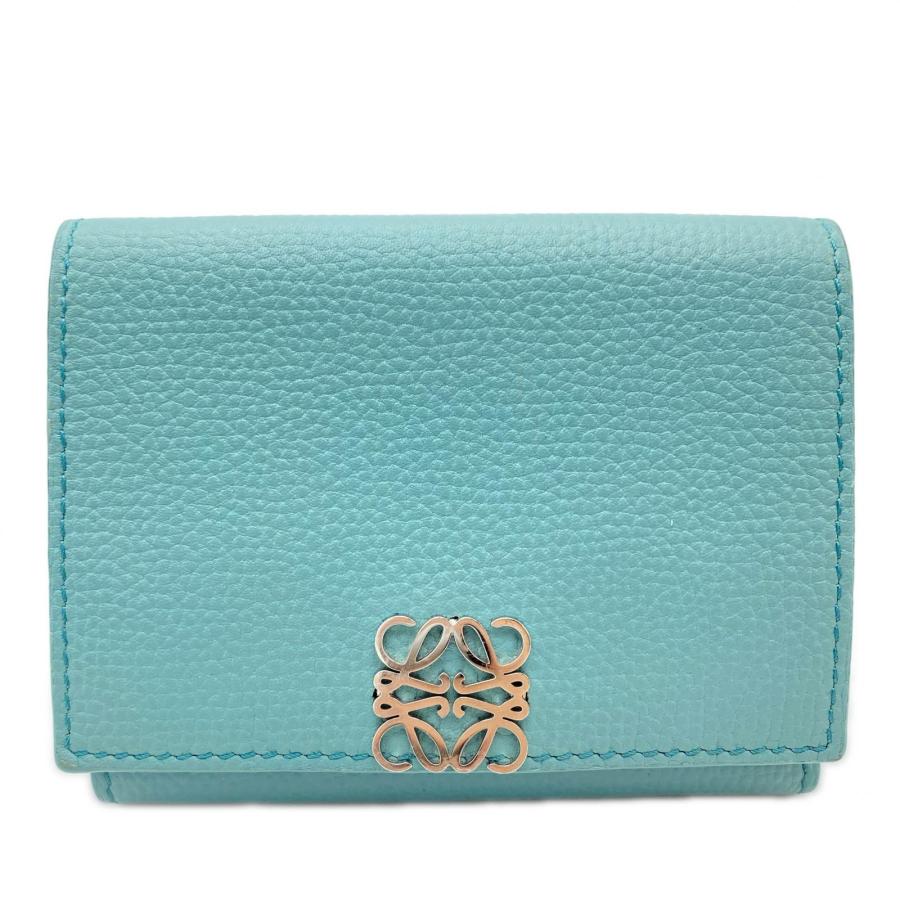 LOEWE（ロエベ） ☆3日以内返品可☆ 美品 アナグラム トライフォールド
