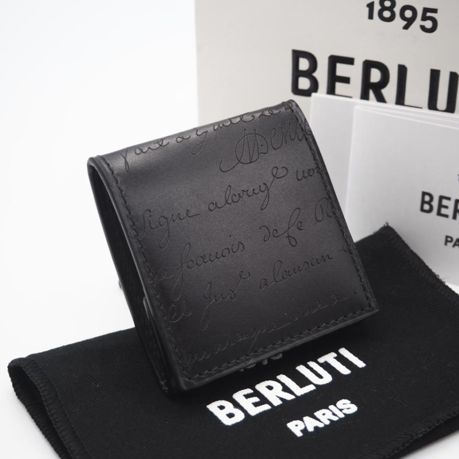 ☆3日以内返品可☆ 未使用 Berluti ベルルッティ スクリットレザー