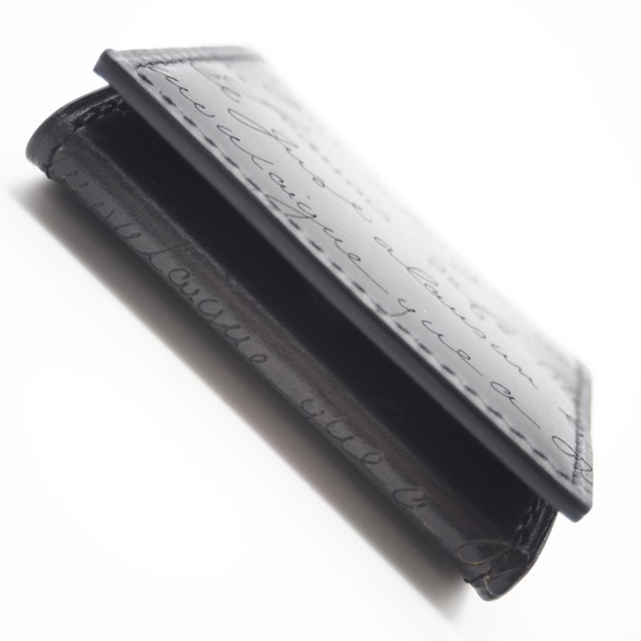 ★3日以内返品可★ 未使用 Berluti ベルルッティ スクリットレザー オリジンマネーパース - コインケース ブラック |  | 05