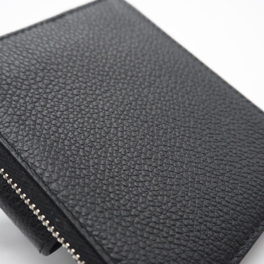 ★3日以内返品可★ 美品 PRADA プラダ ヴィッテロ マイクログレイン トライアングル コンパクトウォレット 2MC066 | PRADA | 03