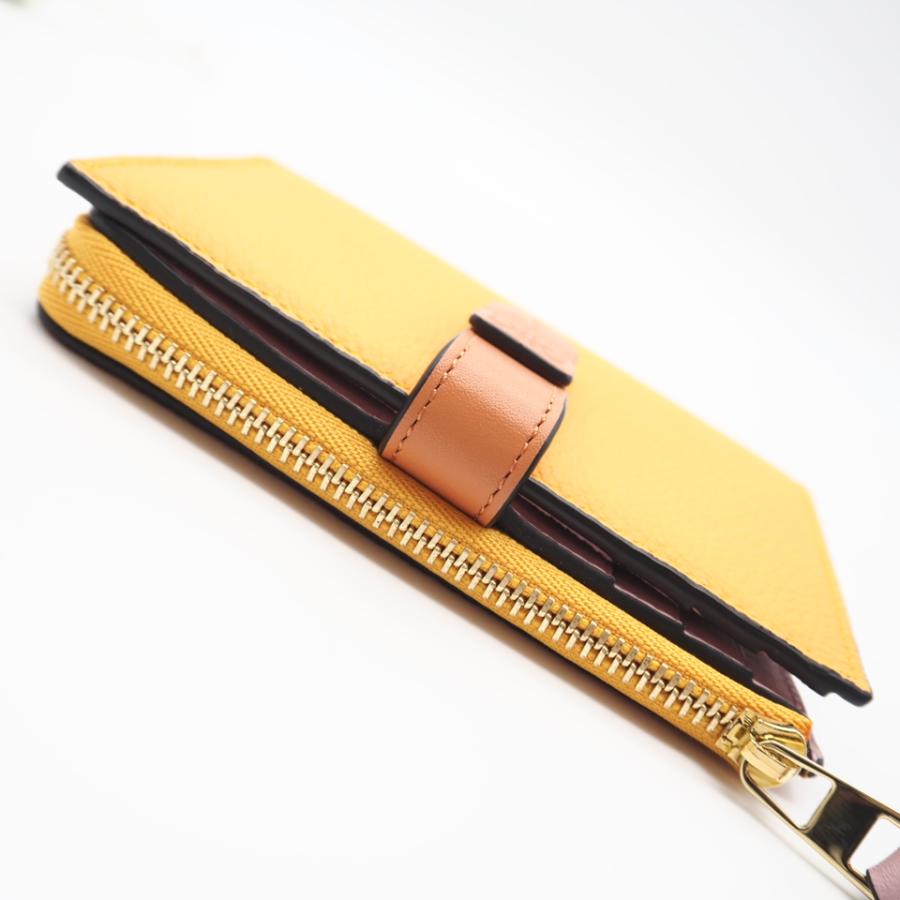 ★3日以内返品可★ 未使用 LOEWE ロエベ アナグラム スリムジップ バイフォールド ウォレット C660P30X02 | LOEWE | 04