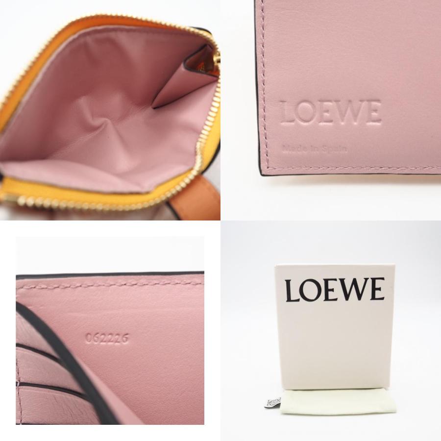 ★3日以内返品可★ 未使用 LOEWE ロエベ アナグラム スリムジップ バイフォールド ウォレット C660P30X02 | LOEWE | 09