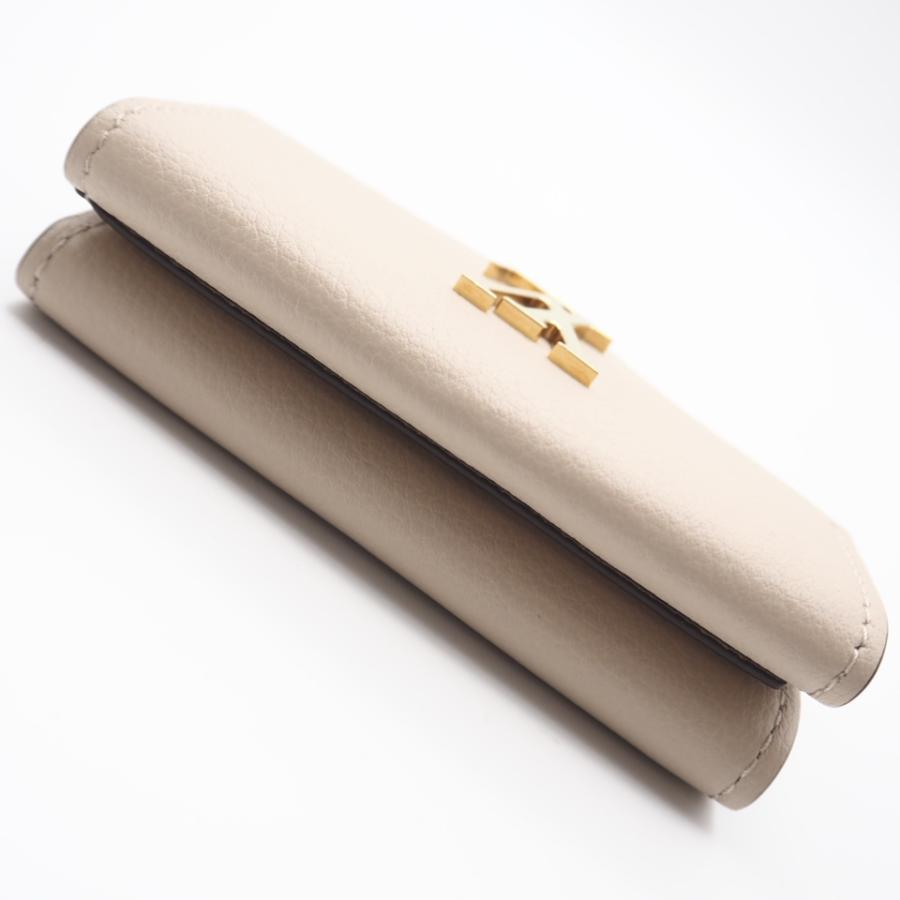 ★3日以内返品可★ 極美品 LOUIS VUITTON ルイ・ヴィトン カーフレザー ポルトフォイユ ロックミニ グレージュ | LOUIS VUITTON | 04