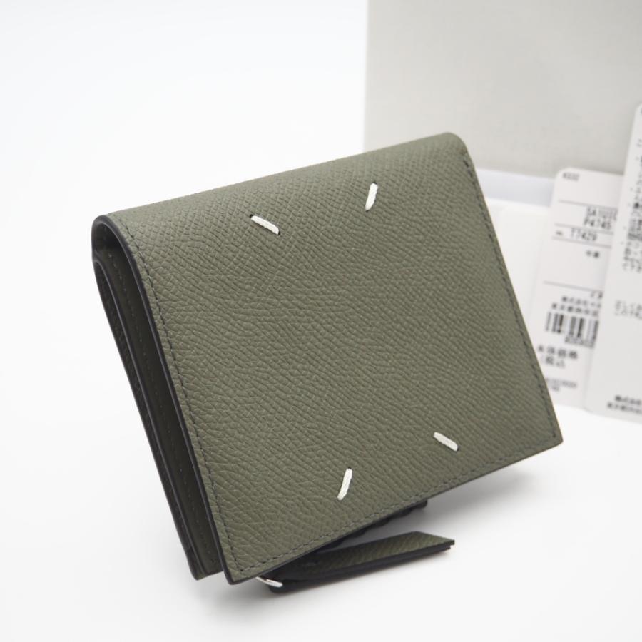 ★3日以内返品可★ 極美品 MAISON MARGIELA メゾンマルジェラ 4ステッチ フリップフラップウォレット | 