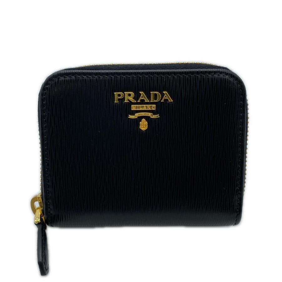 ★3日以内返品可★ 未使用 PRADA プラダ ヴィッテロムーブ コインケース ネロ 1MM268 コインケース ブラック | PRADA | 01