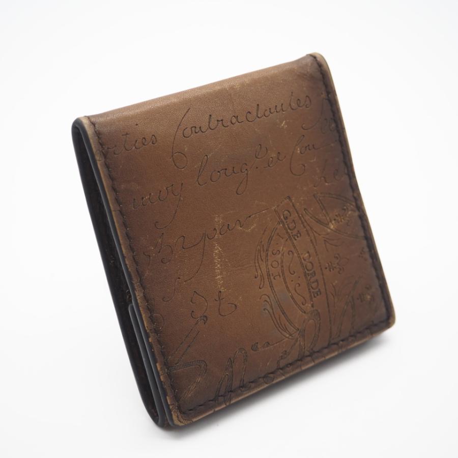 ★3日以内返品可★  Berluti ベルルッティ ヴェネチアレザー オリジンマネーパース - コインケース ブラウン レザー | 