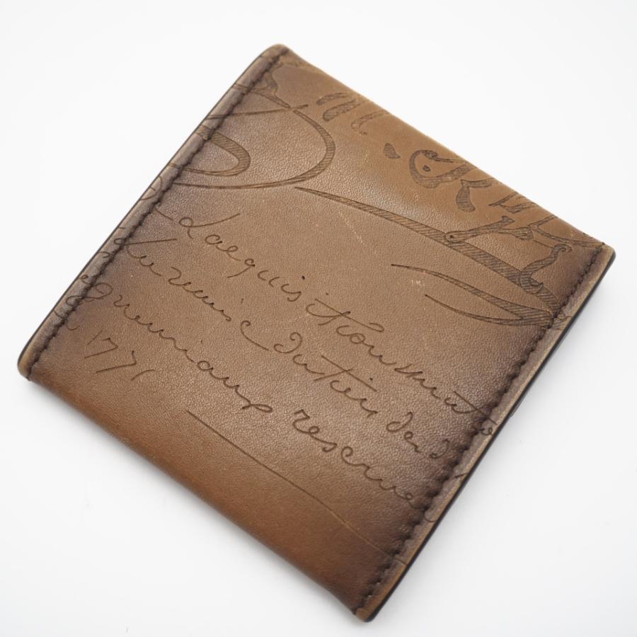 ★3日以内返品可★  Berluti ベルルッティ ヴェネチアレザー オリジンマネーパース - コインケース ブラウン レザー |  | 02