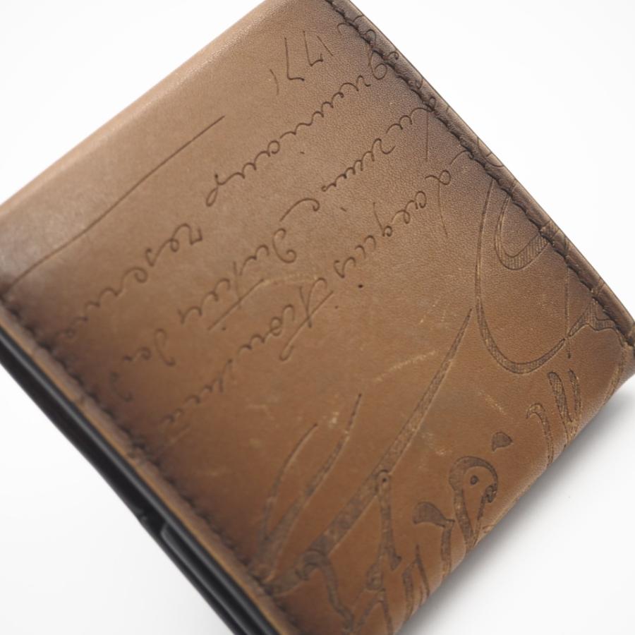 ★3日以内返品可★  Berluti ベルルッティ ヴェネチアレザー オリジンマネーパース - コインケース ブラウン レザー |  | 03