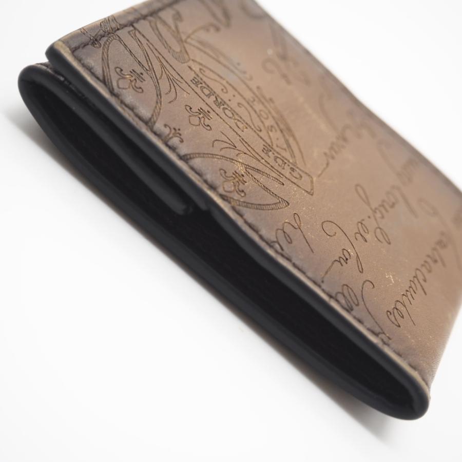 ★3日以内返品可★  Berluti ベルルッティ ヴェネチアレザー オリジンマネーパース - コインケース ブラウン レザー |  | 07