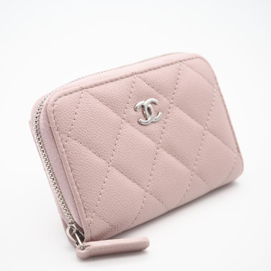 ★3日以内返品可★ 美品 CHANEL シャネル マトラッセ キャビアスキン クラシック ジップコインパース AP0216 | CHANEL