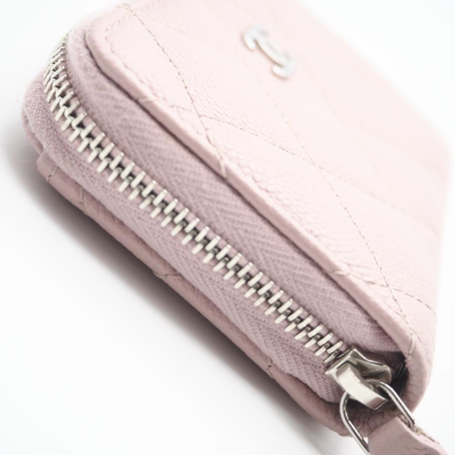 ★3日以内返品可★ 美品 CHANEL シャネル マトラッセ キャビアスキン クラシック ジップコインパース AP0216 | CHANEL | 06