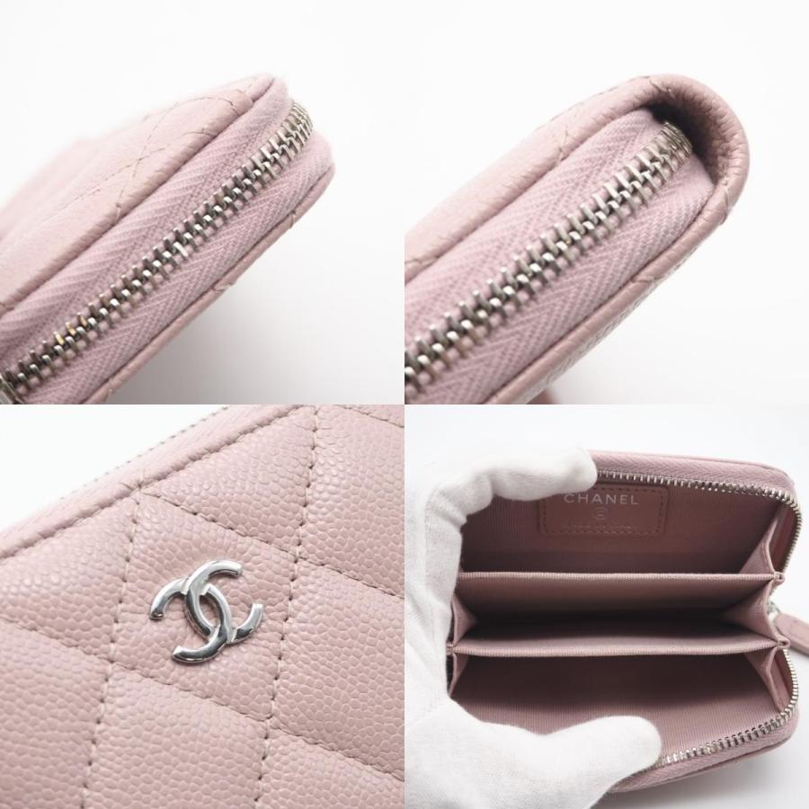 ★3日以内返品可★ 美品 CHANEL シャネル マトラッセ キャビアスキン クラシック ジップコインパース AP0216 | CHANEL | 08