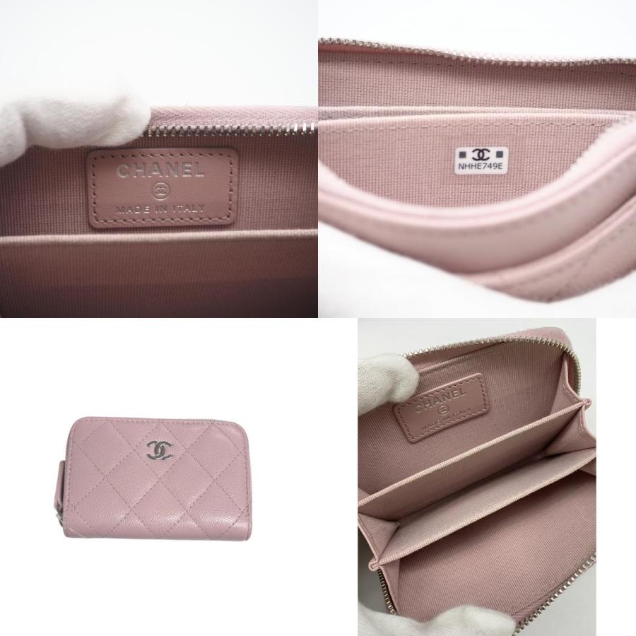 ★3日以内返品可★ 美品 CHANEL シャネル マトラッセ キャビアスキン クラシック ジップコインパース AP0216 | CHANEL | 09