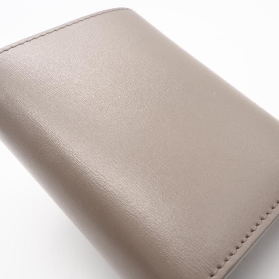 ★3日以内返品可★ 美品 CELINE セリーヌ シャイニーカーフスキン スモール フラップウォレット トリオンフ | CELINE | 03