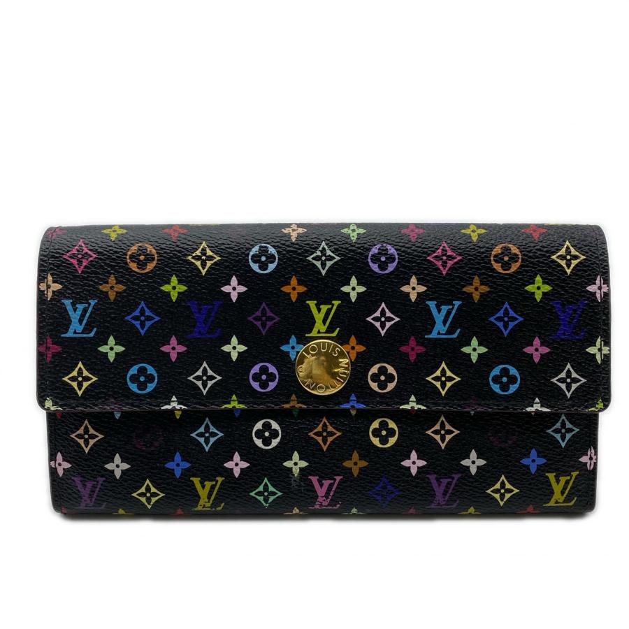★3日以内返品可★ 美品 LOUIS VUITTON ルイ・ヴィトン モノグラム マルチカラー キャンバス ポルトフォイユ サラ | LOUIS VUITTON | 01