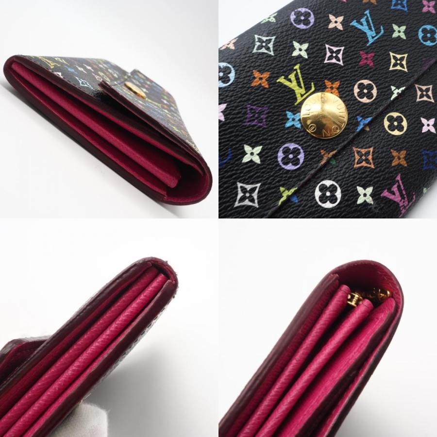 ★3日以内返品可★ 美品 LOUIS VUITTON ルイ・ヴィトン モノグラム マルチカラー キャンバス ポルトフォイユ サラ | LOUIS VUITTON | 07