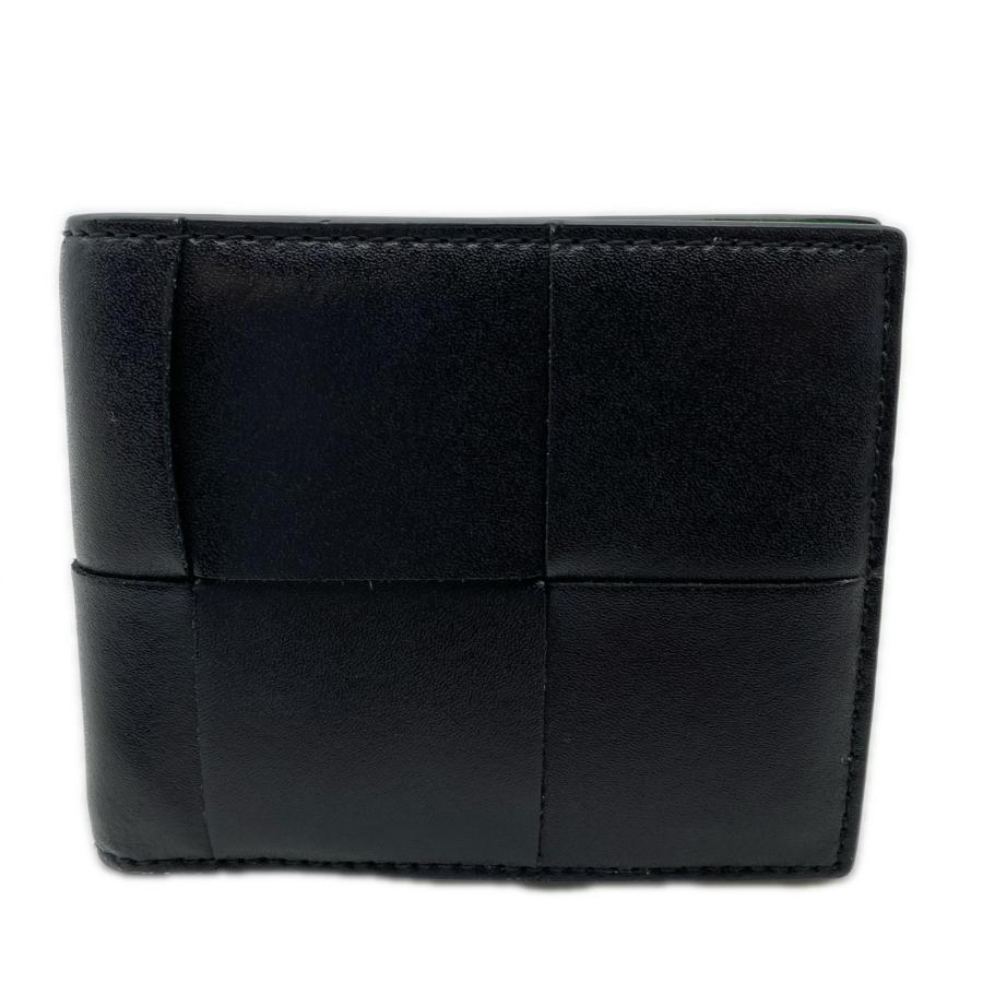 ★3日以内返品可★ 美品 BOTTEGAVENETA ボッテガヴェネタ マキシイントレチャート レザー 二つ折り財布 |  | 01