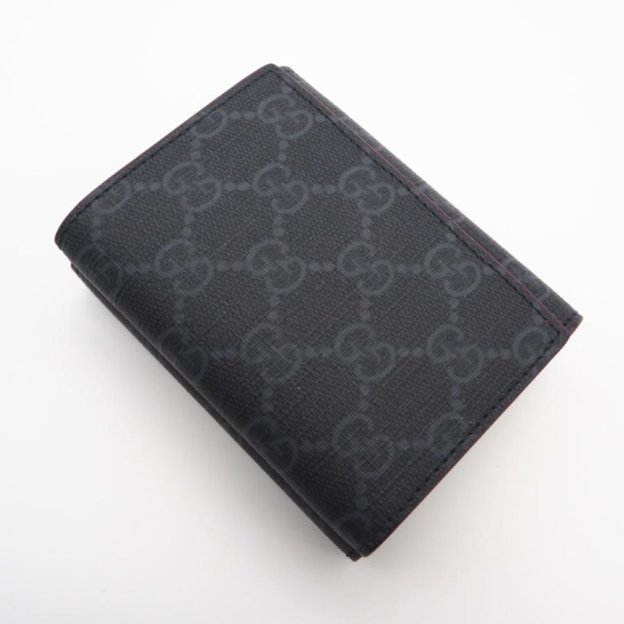 極美品　現行品　グッチ　三つ折り財布　GGディティール　コンパクトウォレット GUCCI（グッチ） ☆3日以内返品可☆ 極美品 GGスプリーム ディティール