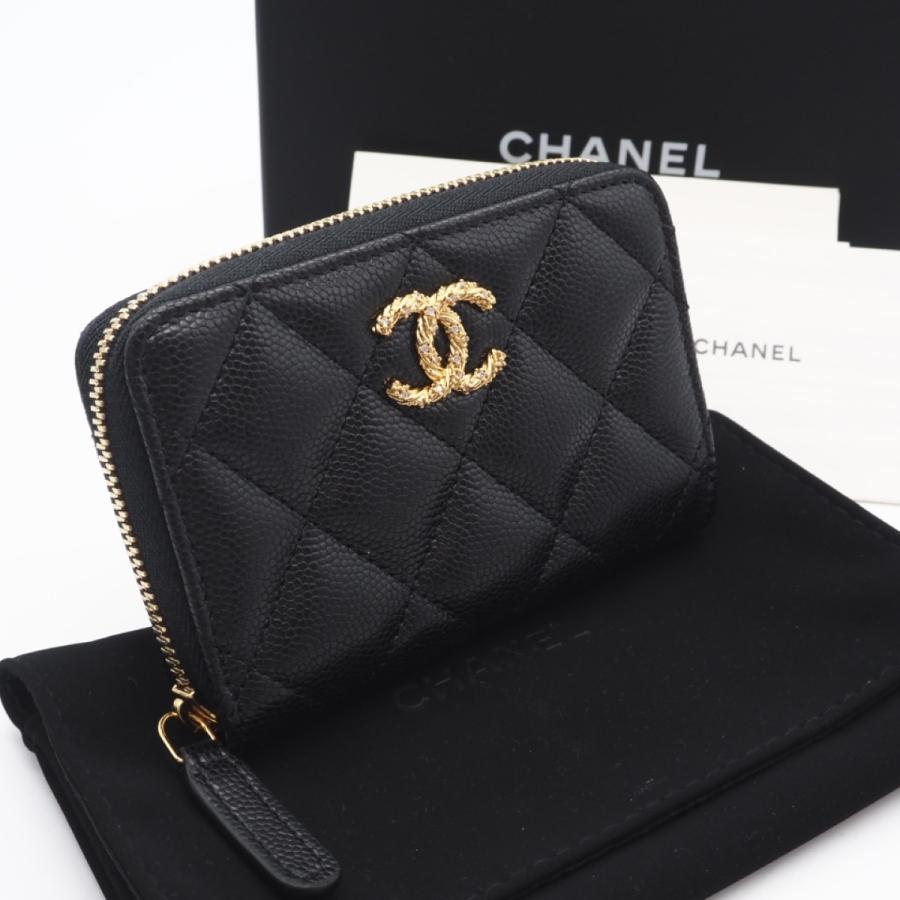 ★3日以内返品可★ 未使用 CHANEL シャネル マトラッセ コインケース AP5078 コインケース ブラック | CHANEL