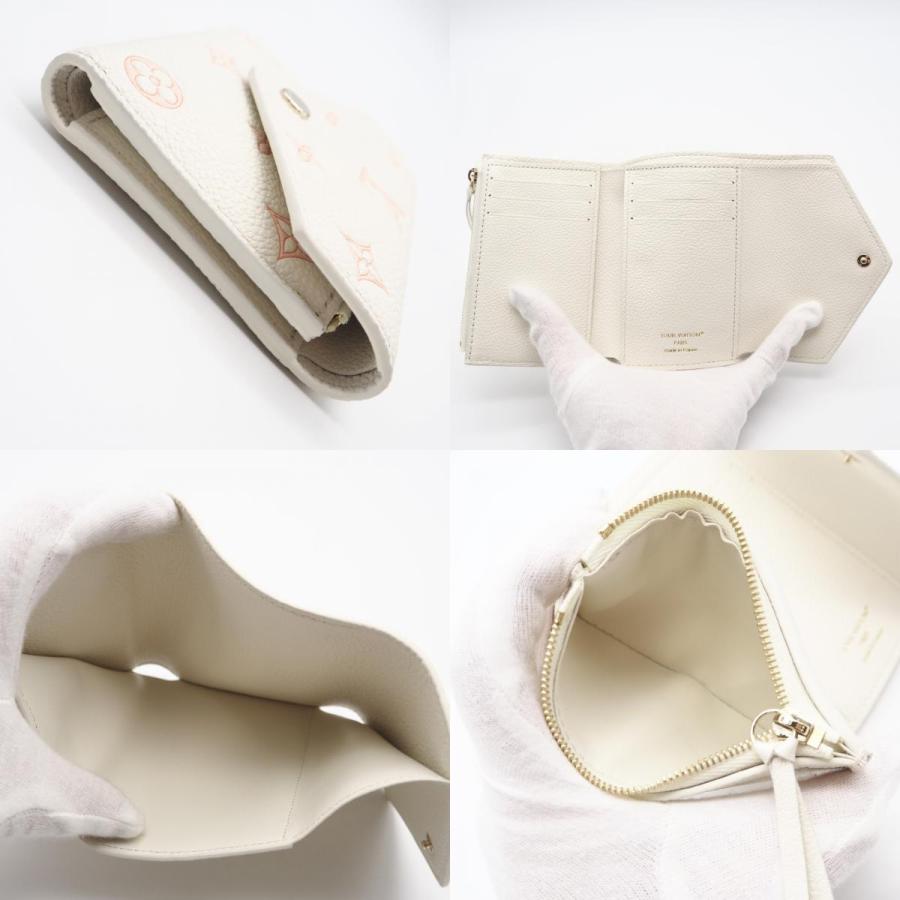 【極美品】ルイヴィトン アンプラント ポルトフォイユ ヴィクトリーヌ 黒 C97 LOUIS VUITTON（ルイ・ヴィトン） 二つ折り財布 アンプラント