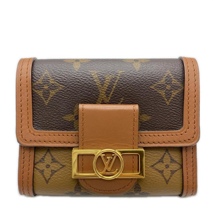 ★3日以内返品可★ 美品 LOUIS VUITTON ルイ・ヴィトン モノグラム リバース ポルトフォイユ ドーフィーヌ | LOUIS VUITTON | 01