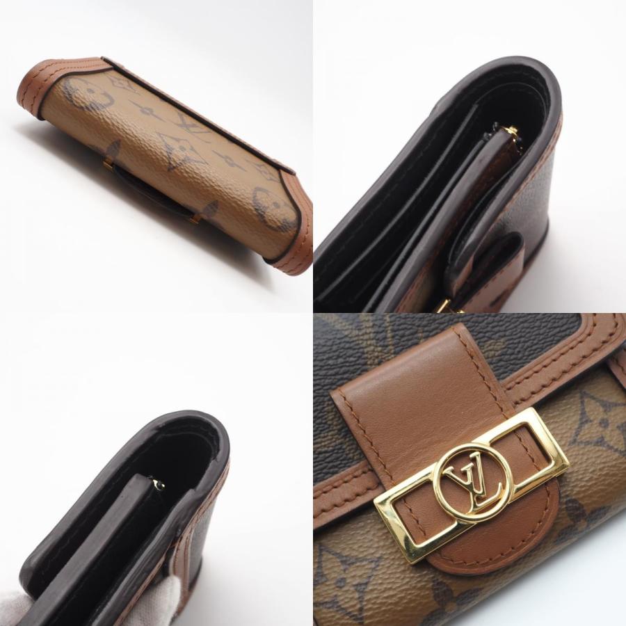 ★3日以内返品可★ 美品 LOUIS VUITTON ルイ・ヴィトン モノグラム リバース ポルトフォイユ ドーフィーヌ | LOUIS VUITTON | 07