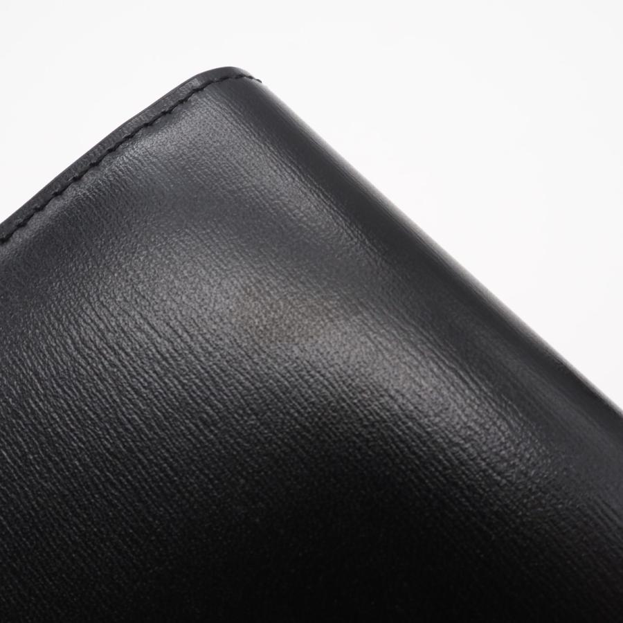 ★3日以内返品可★ 美品 CELINE セリーヌ シャイニーカーフスキン スモール フラップウォレット トリオンフ | CELINE | 04