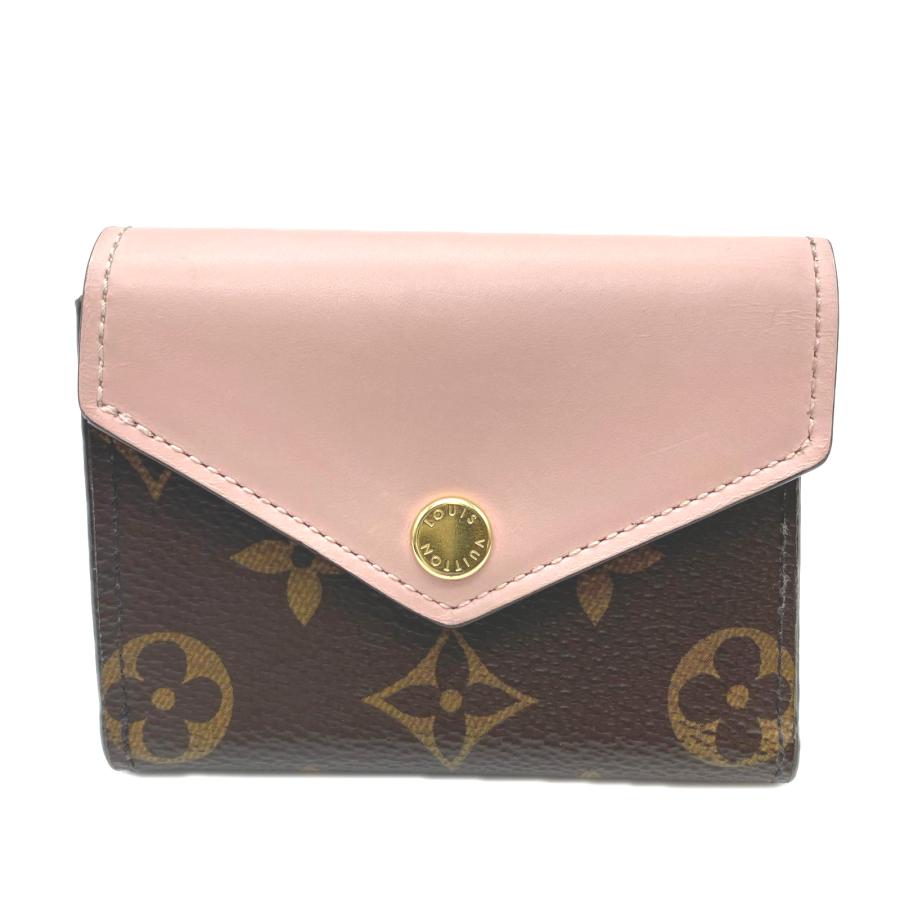 専用ルイヴィトン モノグラム ポルトフォイユ ゾエ ローズバレリーヌ コンパクト LOUIS VUITTON（ルイ・ヴィトン） ☆3日以内返品可☆ 美品 モノグラム