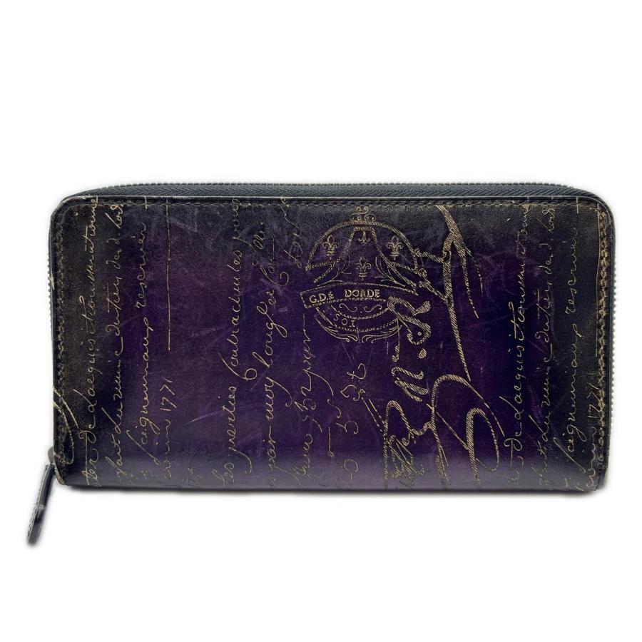 ☆3日以内返品可☆ 美品 Berluti ベルルッティ カリグラフィ レザー 