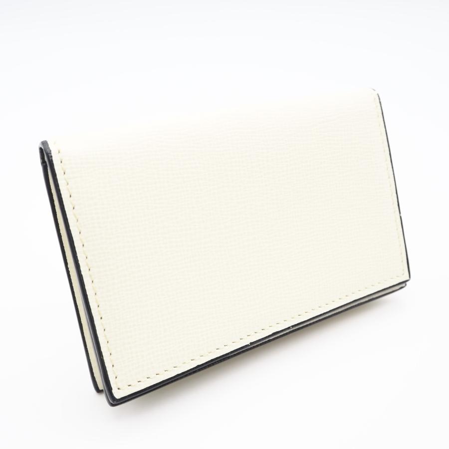 ★3日以内返品可★ 美品 Valextra ヴァレクストラ レザー カードケース V8L03 044 カードケース アイボリー | Valextra